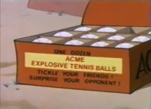 Palle da tennis esplosive